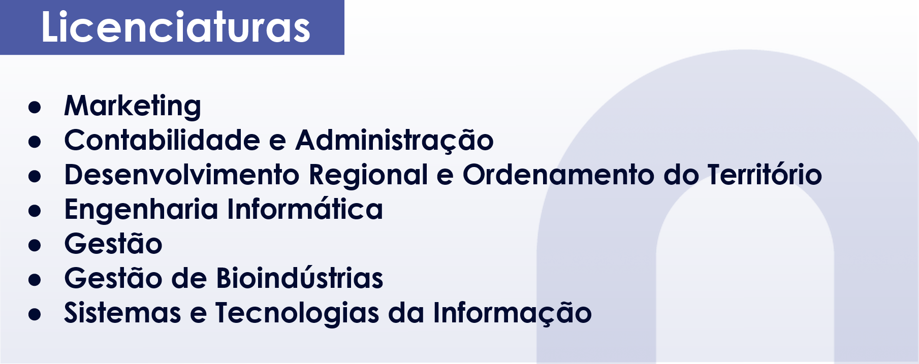 Licenciaturas