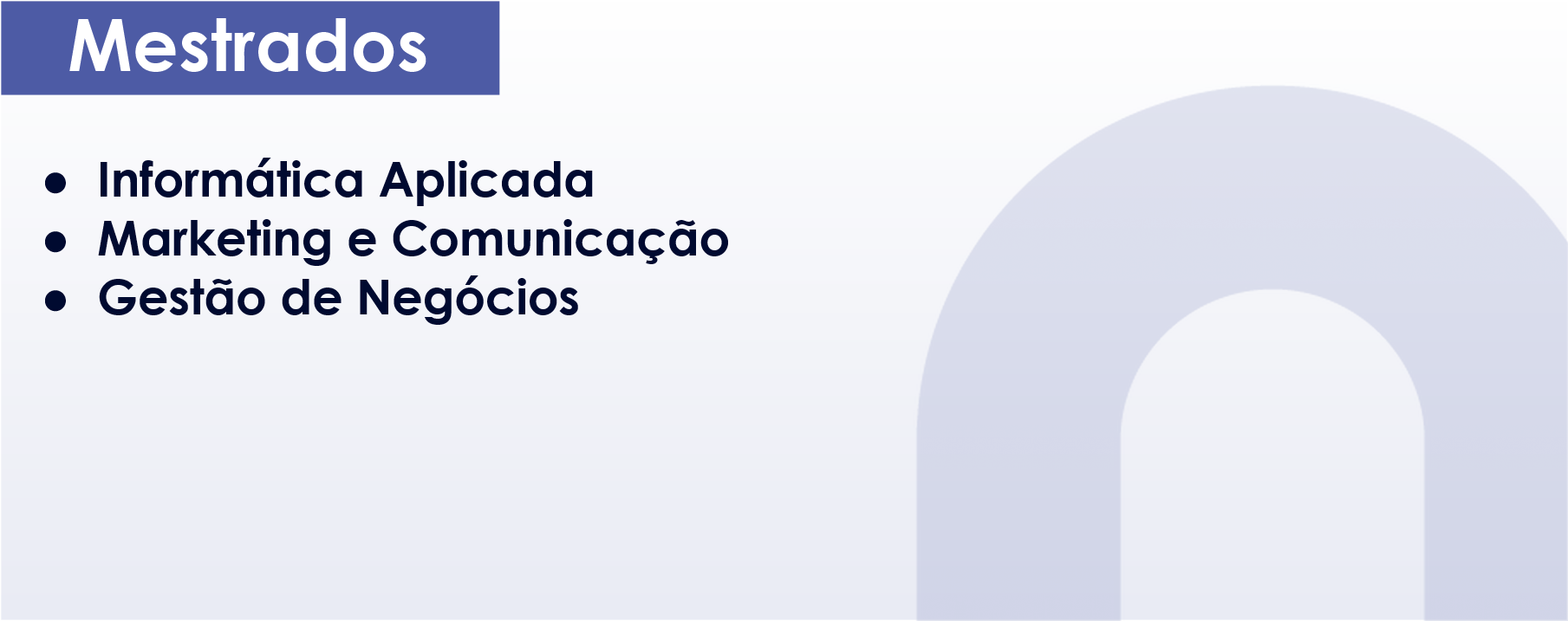 Mestrados